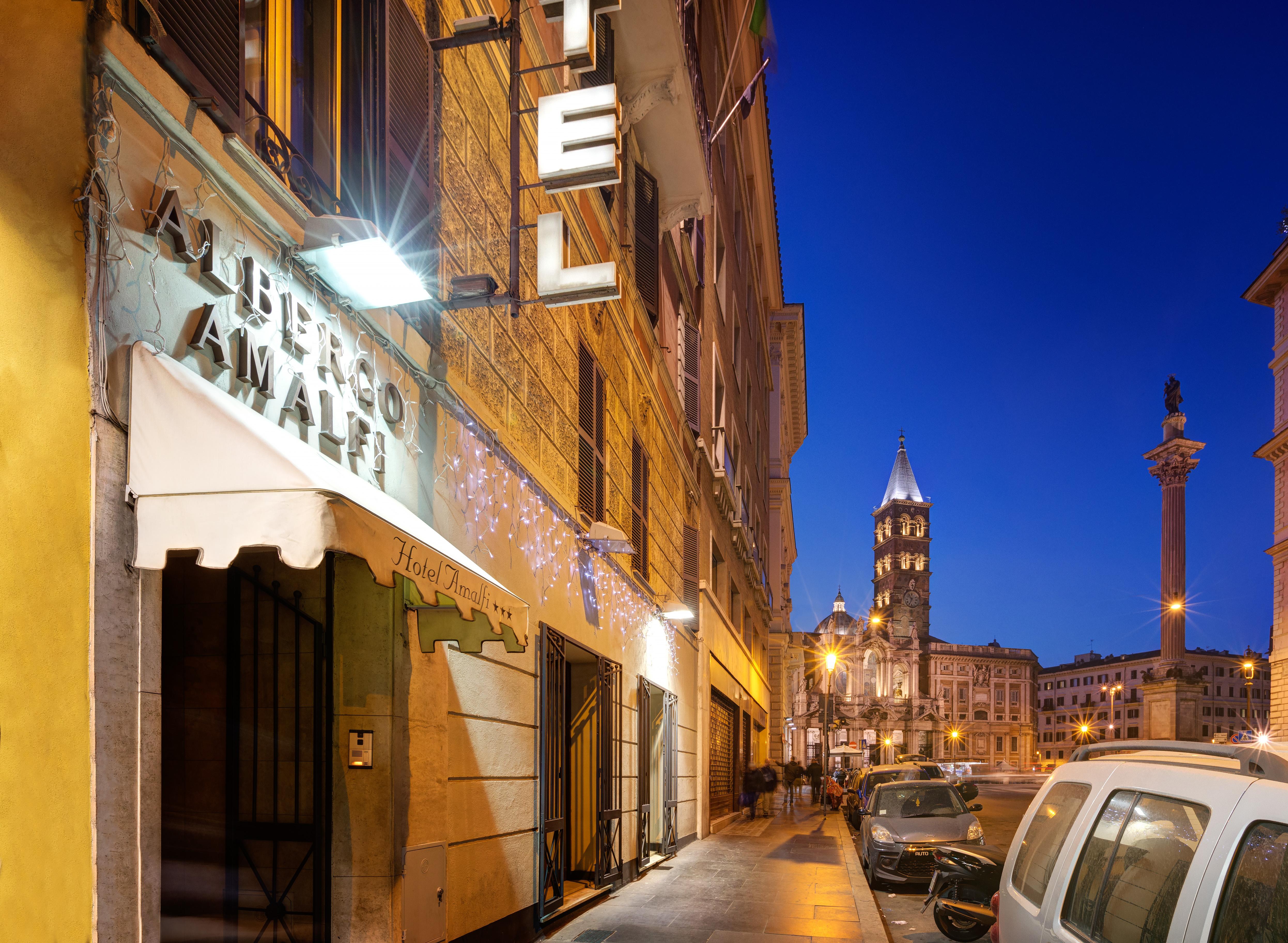 Hotel Amalfi Roma Exterior foto